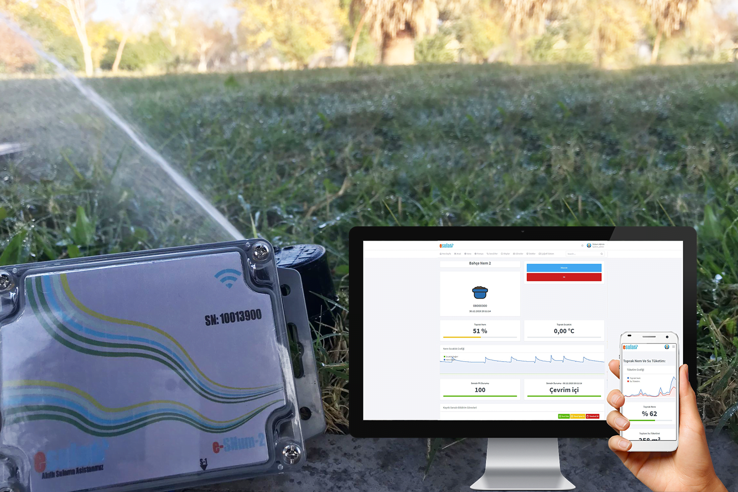 Drip Irrigation Filter Cleaning and Smart Tracking System