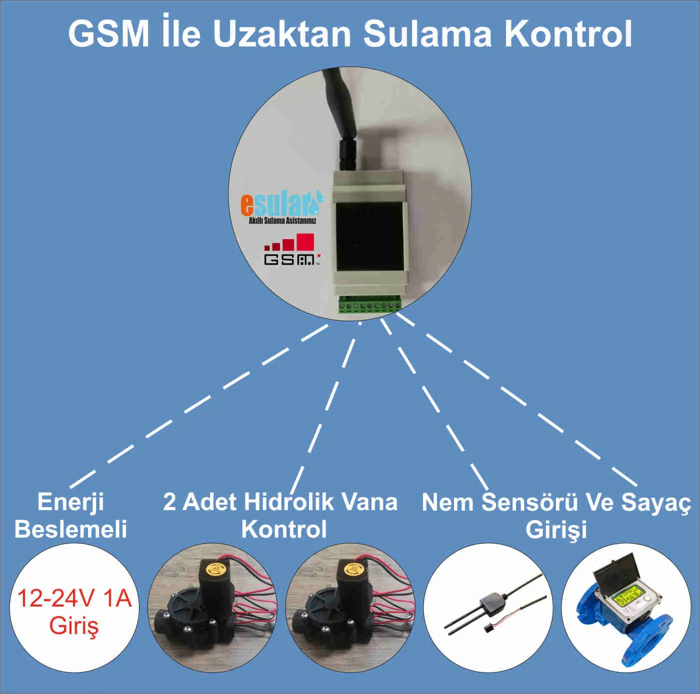 Məsafədən Suvarma Sistemi