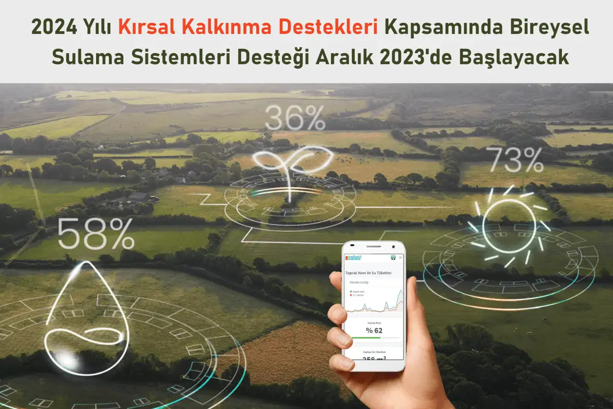 Kırsal Kalkınma Destekleri Kapsamında Bireysel Sulama Sistemlerinin Desteklenmesi