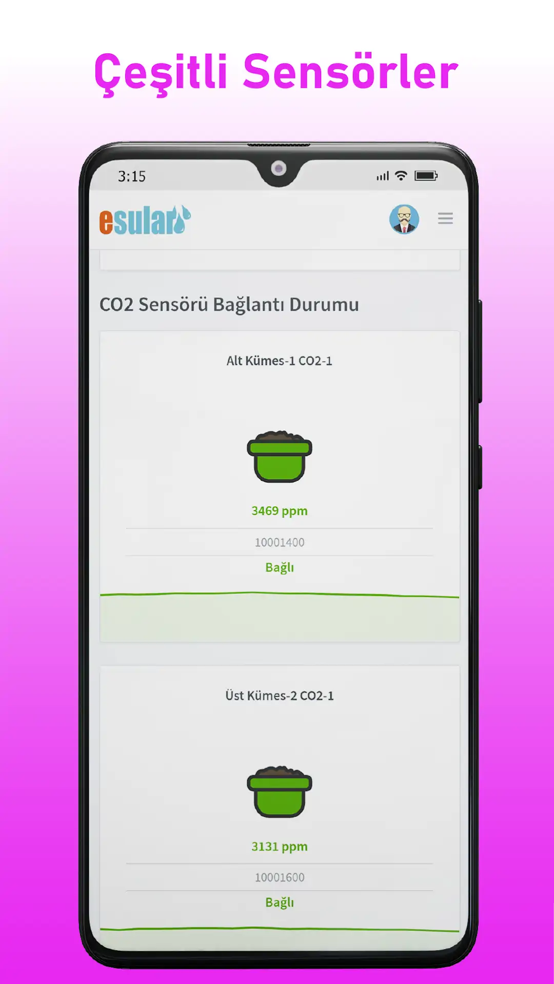 Esular Lokal Sulama — Anlık durum ve kontrol