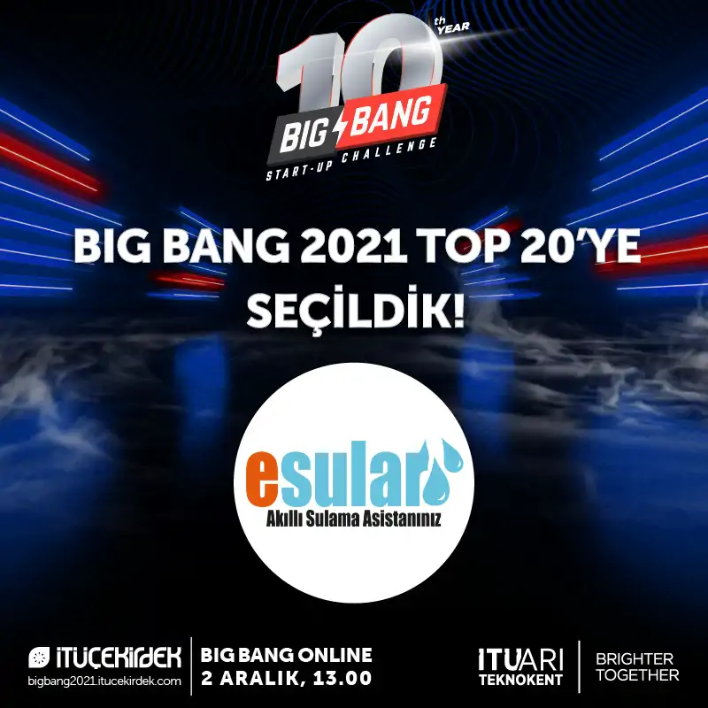 Big Bang 2021 Start-up Challenge Sahnesinde Yer Alacağız