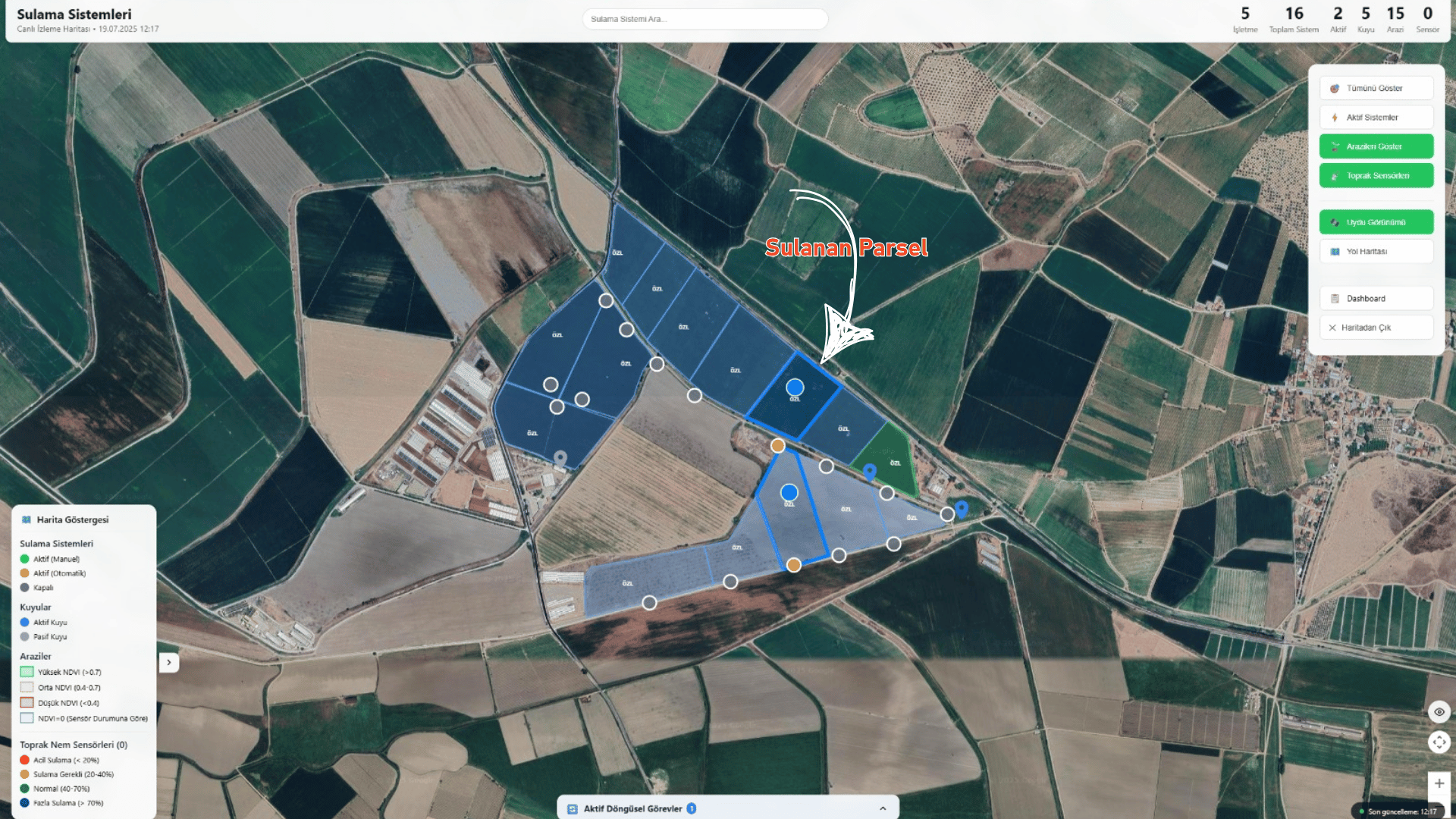 Gestione su empresa agrícola desde un solo mapa: Control total en riego y fertilización