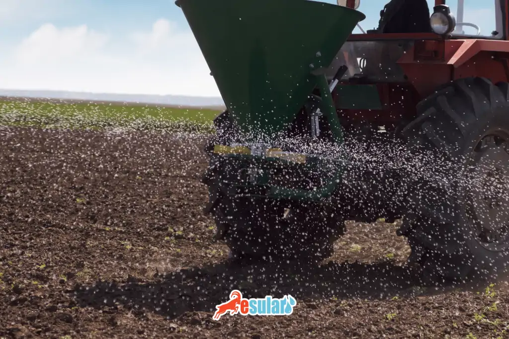 how to apply granular urea