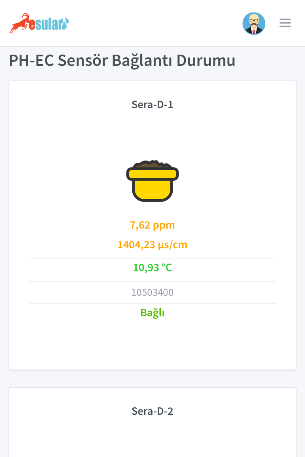 Sensor de pH-EC-Temperatura Inalámbrico a Batería - Serie Smart