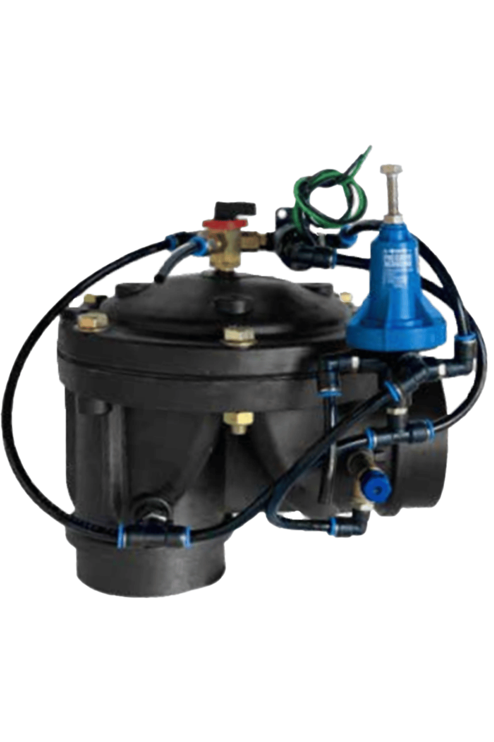 Hydraulisches Magnetventil mit Winkelgewinde