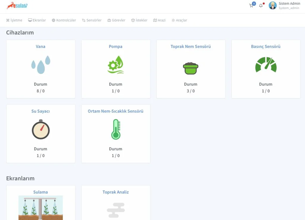 Esular Otomatik Sulama Sistemi Kurulumu
