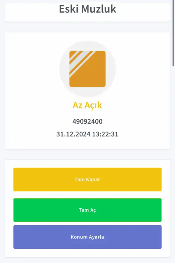 Kablosuz Kademeli Pencere Kontrol Ünitesi