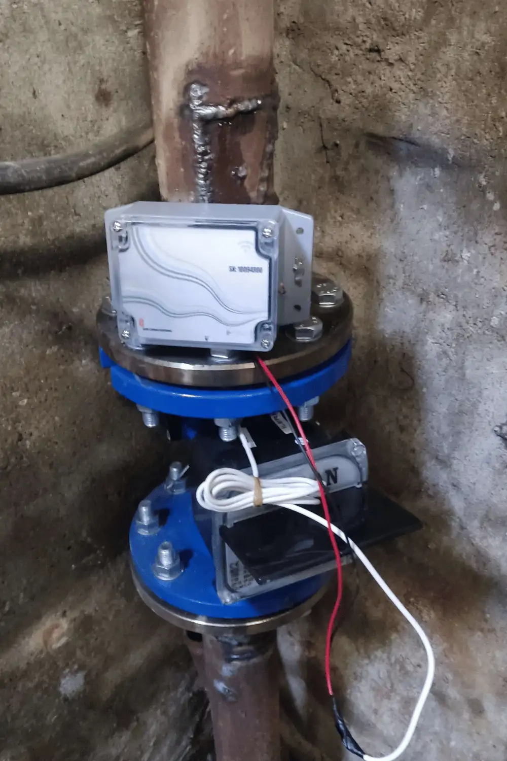 Kablosuz Pilli Sayaç Akış Ve Tüketim Sensörü