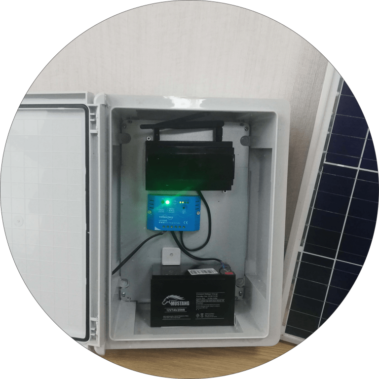 Wireless irrigation system control unit