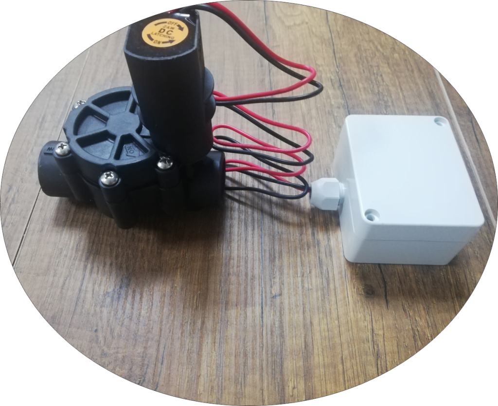 Kablosuz vana, Kablosuz hidrolik sulama sistemi vana kontrol ünitesi