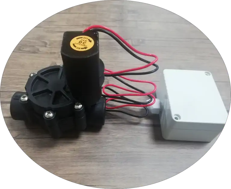 Kablosuz vana, Kablosuz sulama sistemi vana kontrol ünitesi