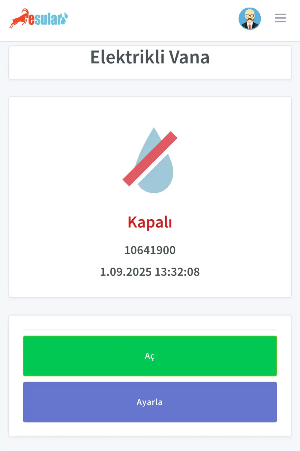 Elektrikli Aktüatörlü Kelebek Vana