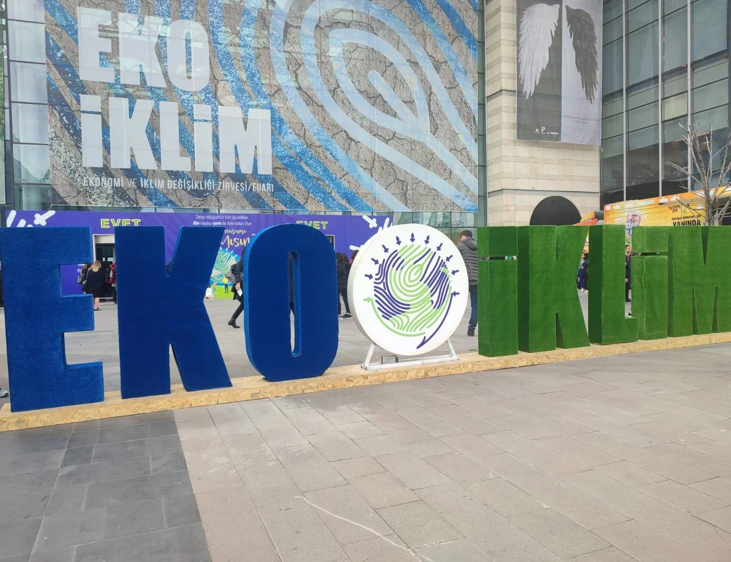 Auf dem Eko İklim Wirtschaft und Klimawandel Gipfel / der Messe waren wir als Esular ebenfalls vertreten