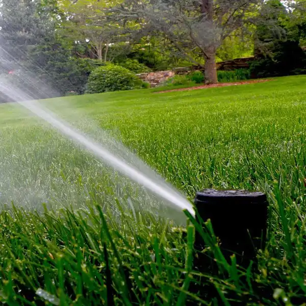 Garden automatic irrigation system spray head application