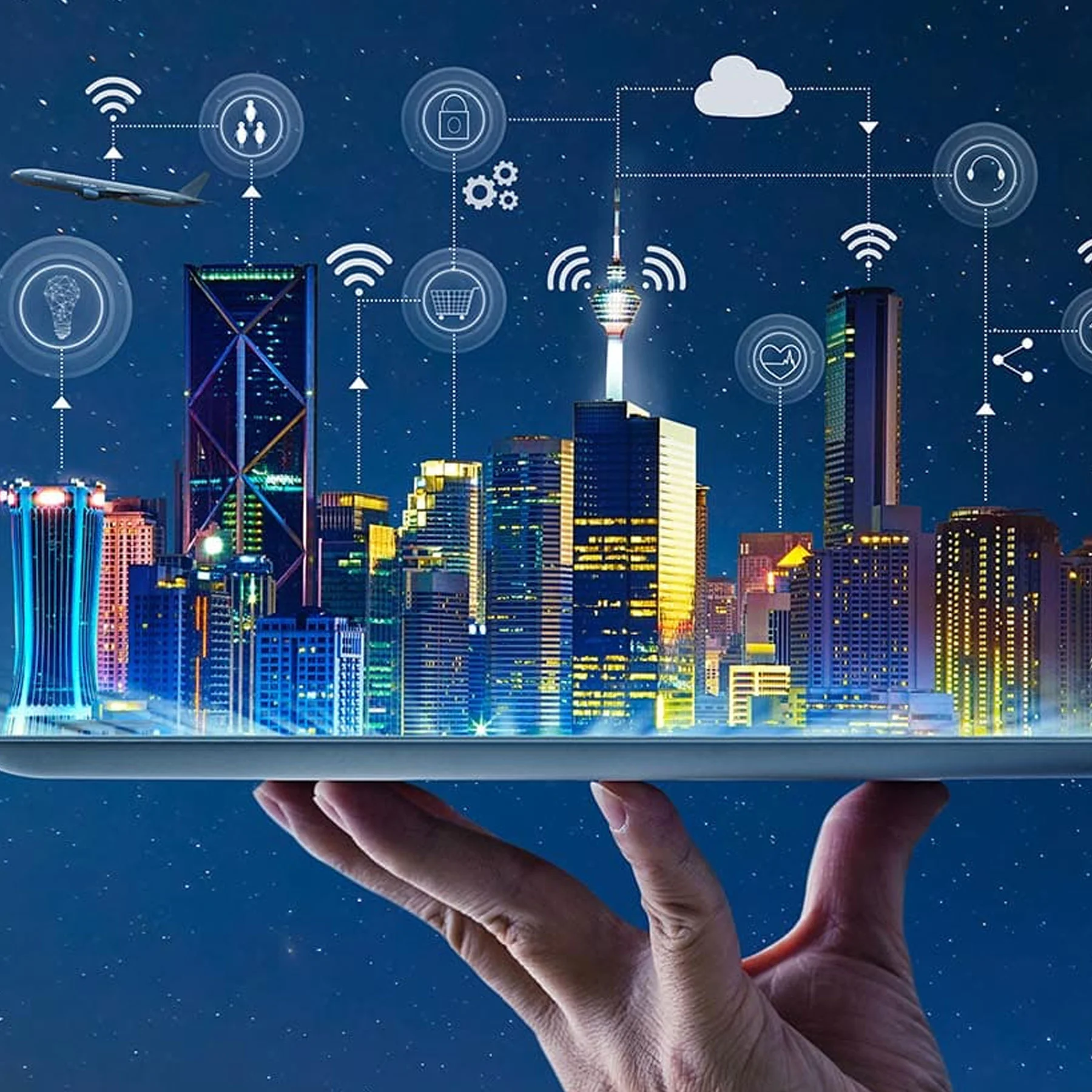 Riego de ciudades inteligentes