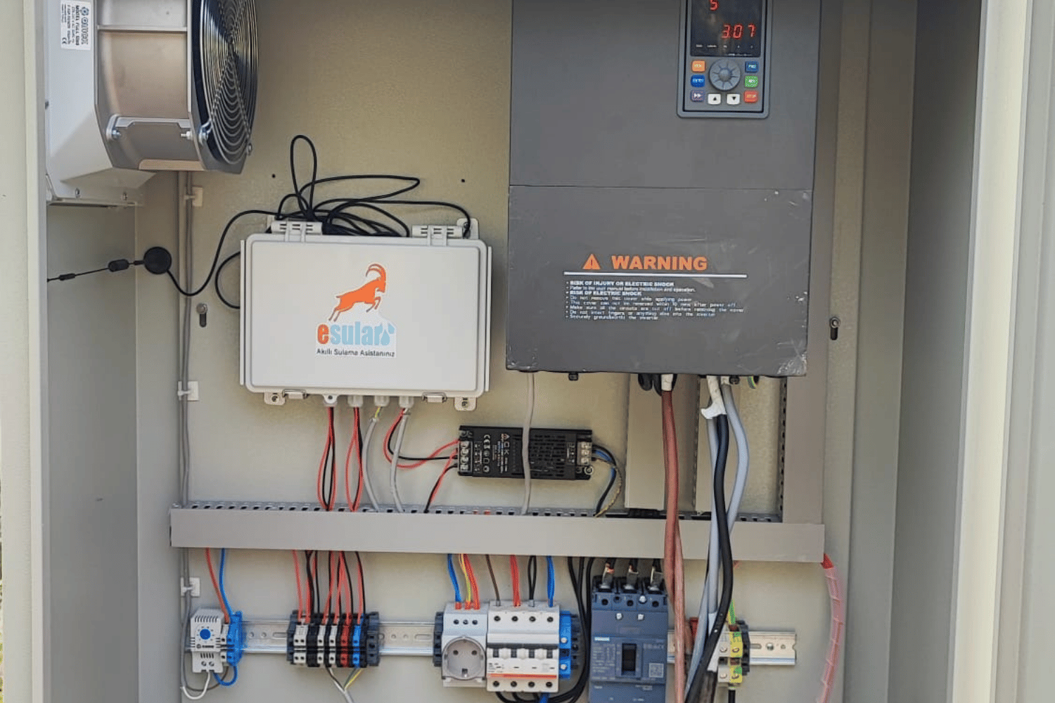 Solar Panel Pump Control