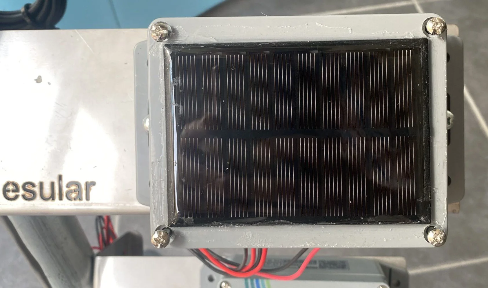 Solarpanel-Ventil-Steuereinheit