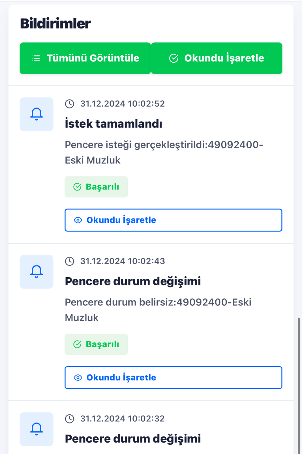 Kademeli pencere kontrol ünitesi — ürün görseli 10