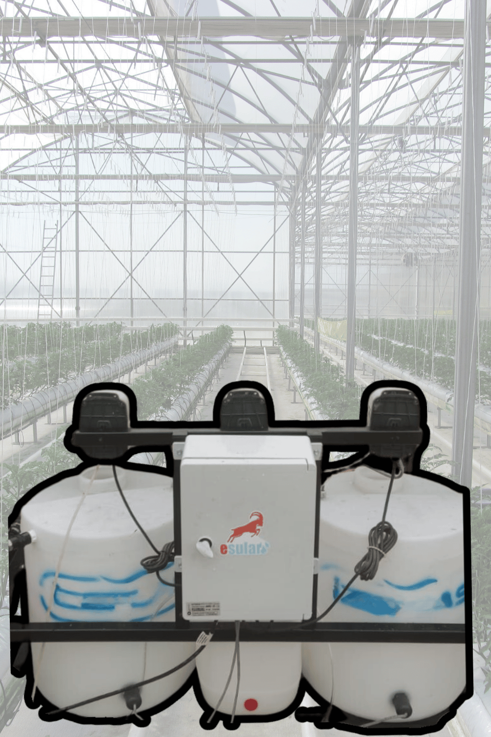 水培系统中的 pH 和 EC 控制：Esular Smart Agro 解决方案