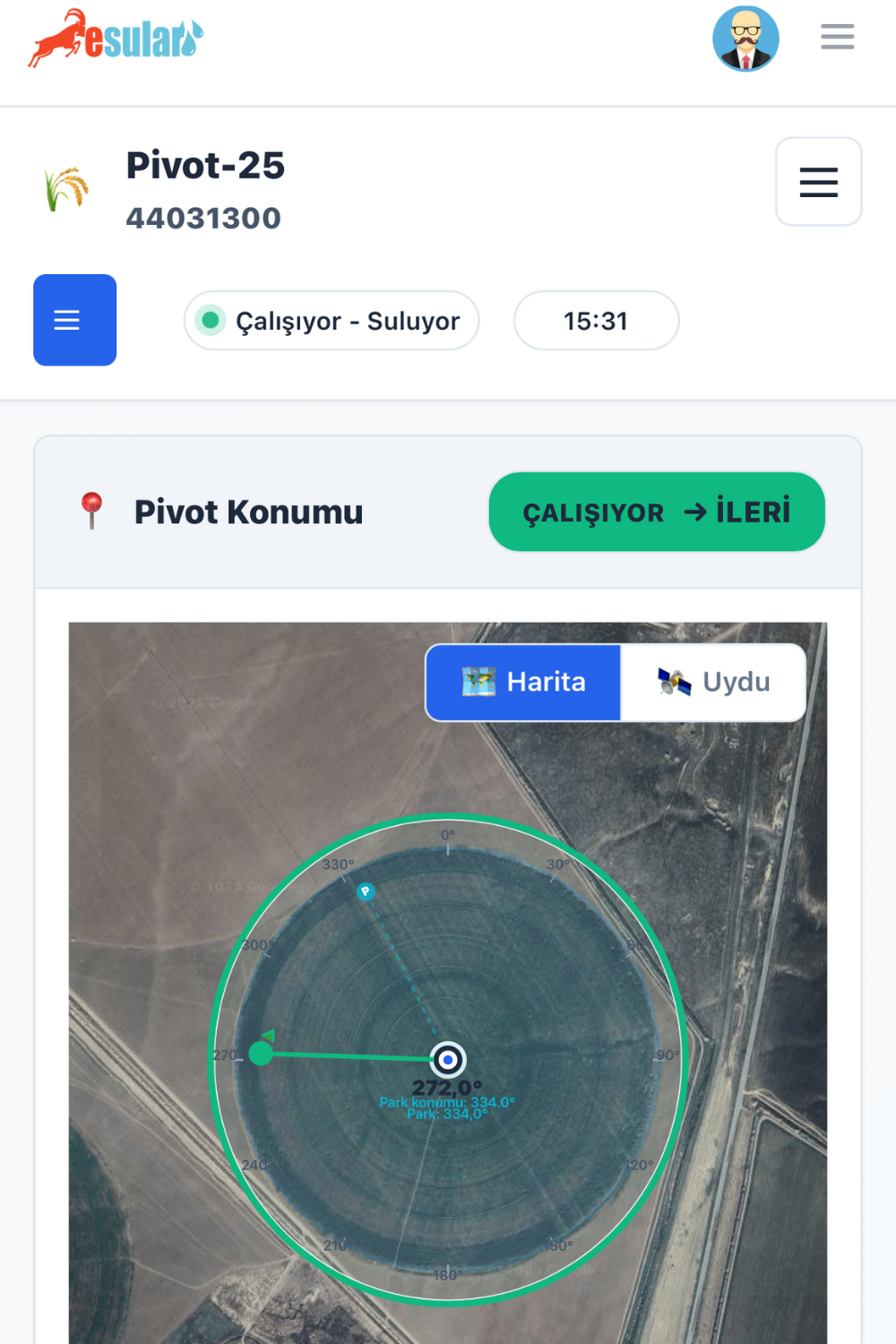Pivot uç GPS konum sensörü — ürün görseli 4