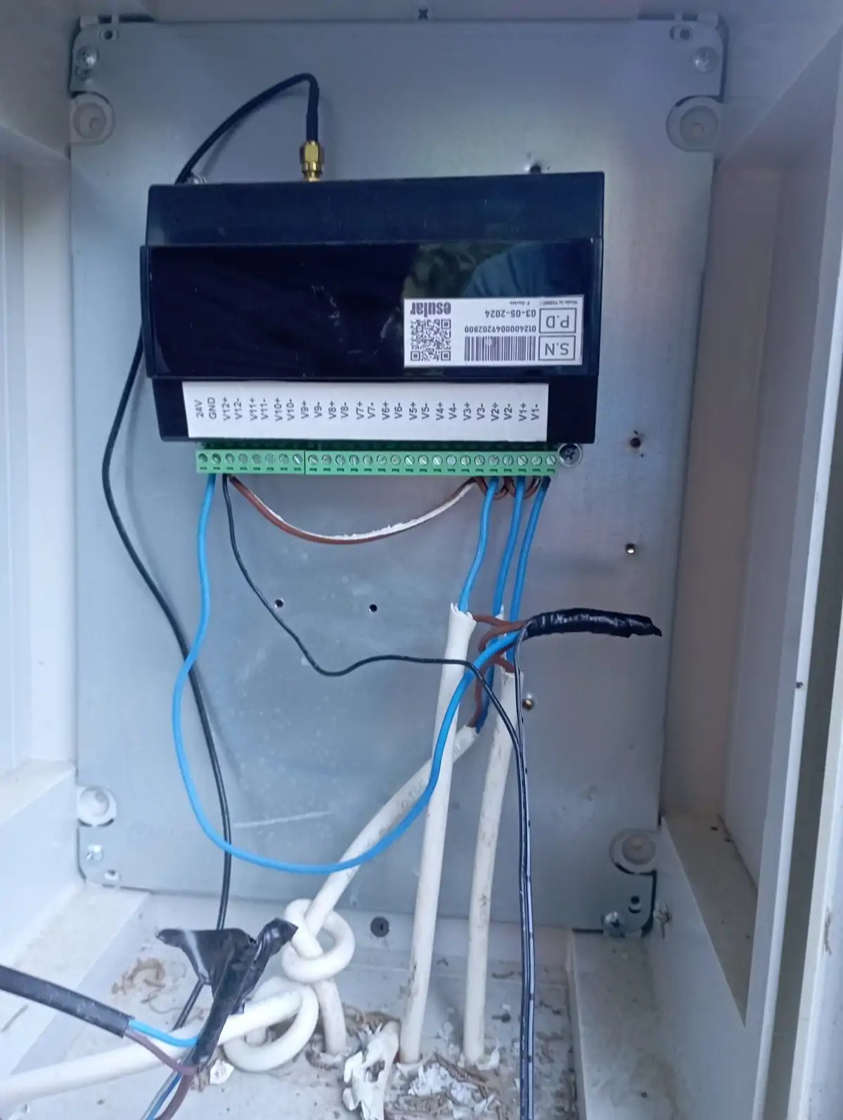 GSM 24V Vana Kontrol Terminal Bağlantıları 1