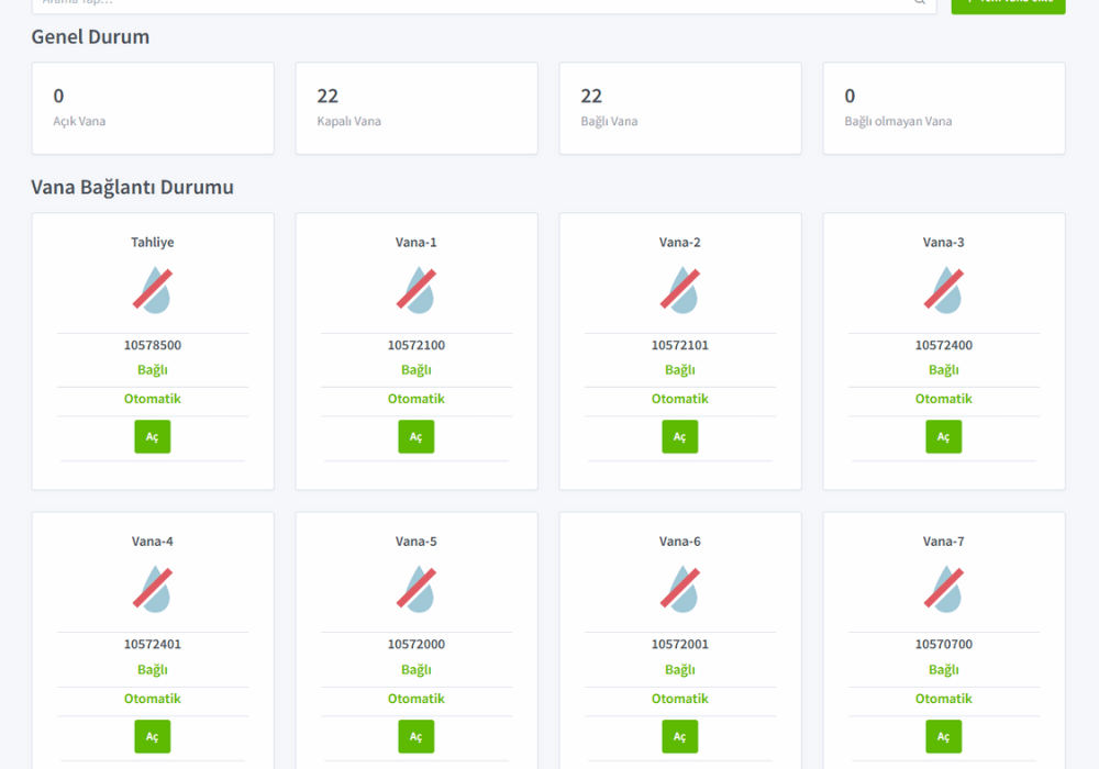 Mobil Kontrol Uygulaması